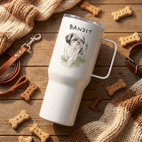 Travel Mug - Custom Pet Portrait