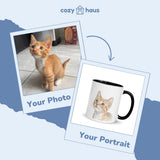 Colorful Mug - Custom Pet Portrait