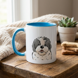 Colorful Mug - Custom Pet Portrait