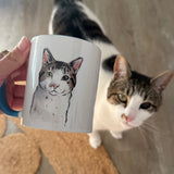 Colorful Mug - Custom Pet Portrait