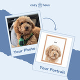 Framed Print - Custom Pet Portrait