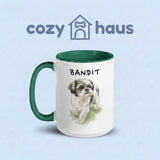 Colorful Mug - Custom Pet Portrait