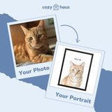 Framed Print - Custom Pet Portrait