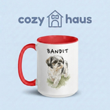 Colorful Mug - Custom Pet Portrait