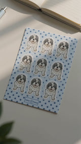 Sticker Sheet - Custom Pet Portrait