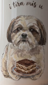 Tira-mis-u Mug - Custom Pet Portrait